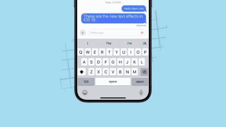 Text effect iOS 18 iMessage