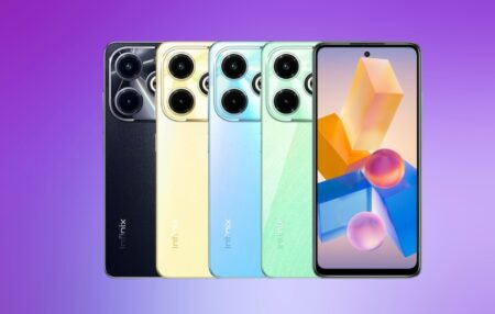 گوشی گیمینگ Infinix با پنل DynaVue و قابلیت تغییر رنگ پویا در پنل عقب در حال ساخت است