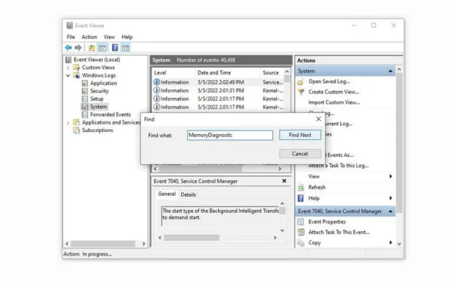 MemoryDiagnostic 
