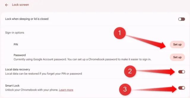 Settings > Privacy and Security > Lock Screen 