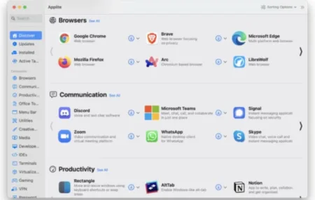 نصب و مدیریت برنامه‌های Cask خانگی با Applite به سادگی در مک