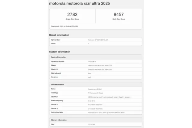 موتورولا Razr Ultra 2025