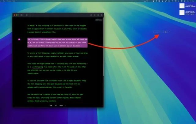 نکته سریع macOS: ایجاد و استفاده از برش‌های متنی برای افزایش بهره‌وری