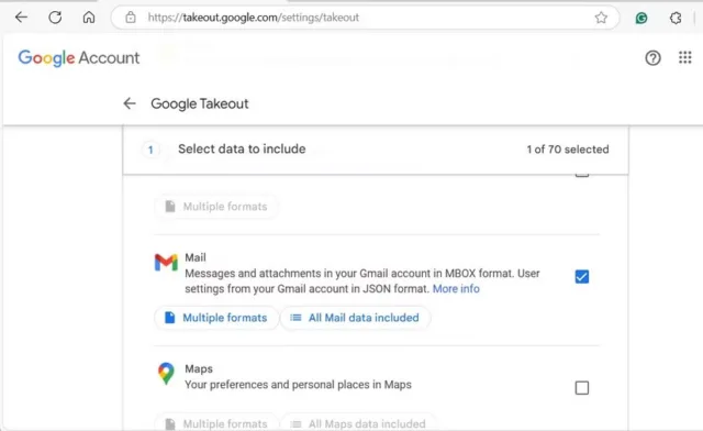 هر مرورگری را باز کنید، به وب‌سایت Google Takeout بروید و وارد حساب کاربری گوگل خود شوید.