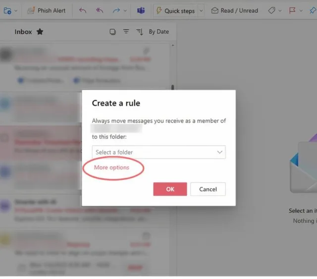 "Create Rule"