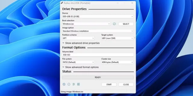 چگونه یک تصویر ISO ویندوز را روی فلش USB رایت کنیم