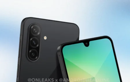 رندر رسمی گوشی Galaxy A26 سامسونگ منتشر شد