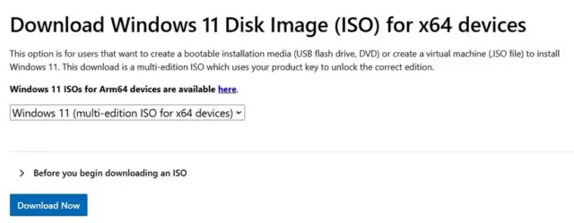 ایجاد DVD/USB بوتیبل ویندوز ۱۱ با استفاده از تصویر ISO