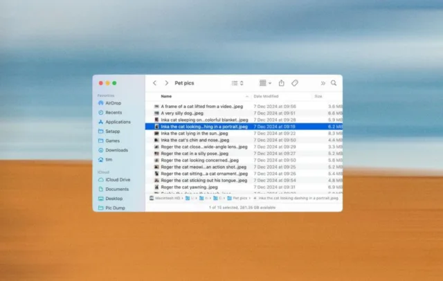 چگونه یک فایل جدید در Finder macOs بسازیم