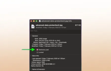 ساخت الگو از هر فایلی با استفاده از یک ابزار مخفی در macOS