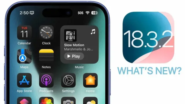 اپل iOS 18.3.2