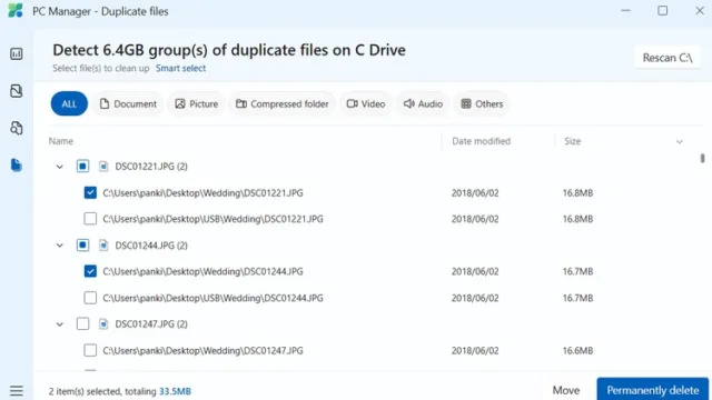 دوباره روی Permanently delete کلیک کنید تا تایید کنید.