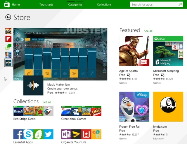 فروشگاه ویندوز (Windows Store)