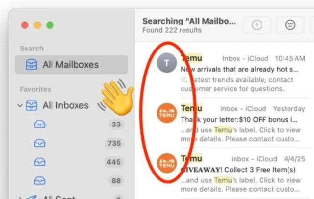 چطور عکس مخاطبین را در اپلیکیشن Mail مک غیرفعال کنیم؟