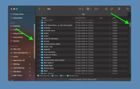 چگونه نوارهای اسکرول را در macOS همیشه قابل مشاهده کنیم؟
