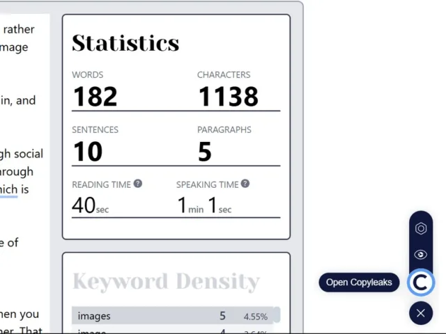 افزونه AI Content Detector - Copyleaks
