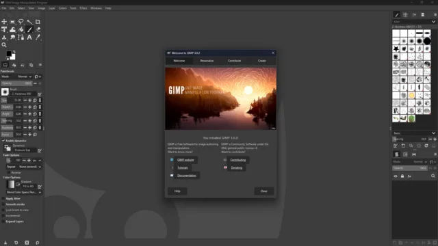 GIMP - ویرایش عکس بدون قیمت بالا