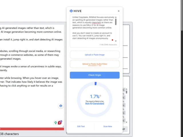  Hive AI Detector
