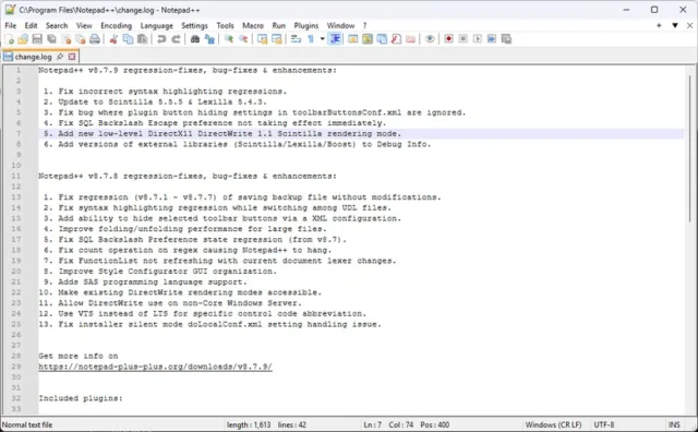 Notepad++ - ویرایشگر متنی هوشمندتر