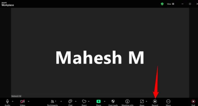 جلسه‌تان را برای استفاده بعدی ضبط کنید