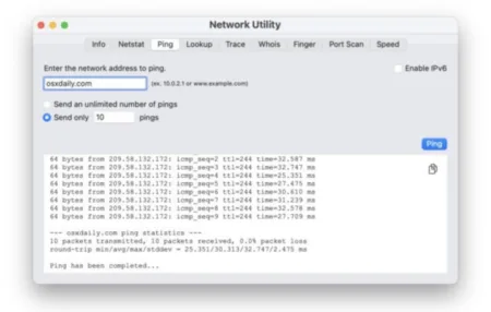 دریافت ابزار Network Utility برای macOS Sequoia با Neo Network Utility