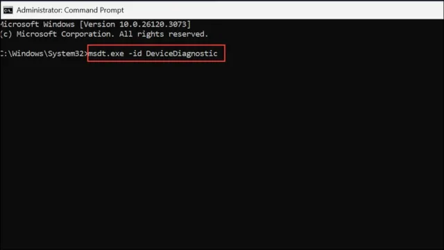 msdt.exe -id DeviceDiagnostic