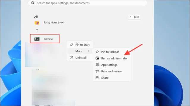 Run as administrator