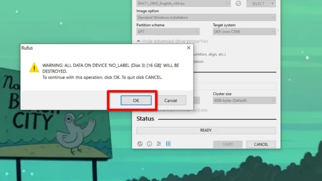 دو بار روی «OK» کلیک کنید