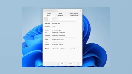 نحوه افزودن یا حذف زبانه Compatibility در File Properties ویندوز 11