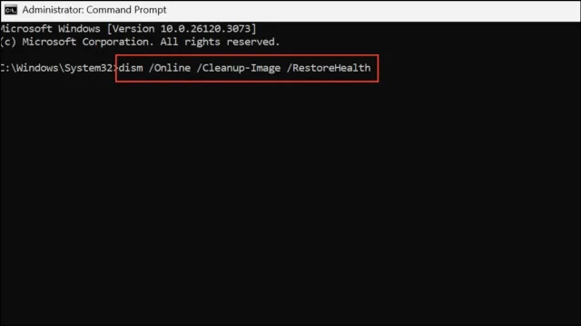 Dism.exe /Online /Cleanup-Image /Restorehealth