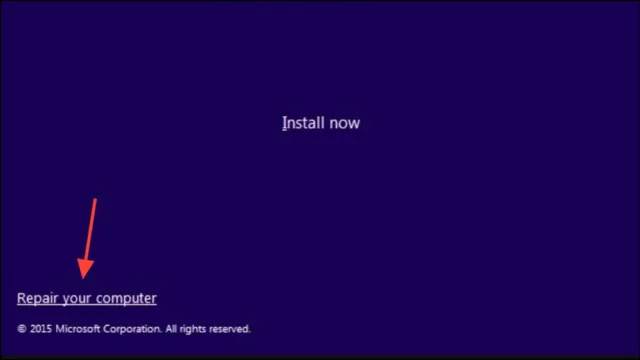 Repair your computer