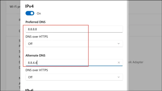 Preferred DNS