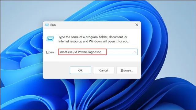 msdt.exe /id PowerDiagnostic