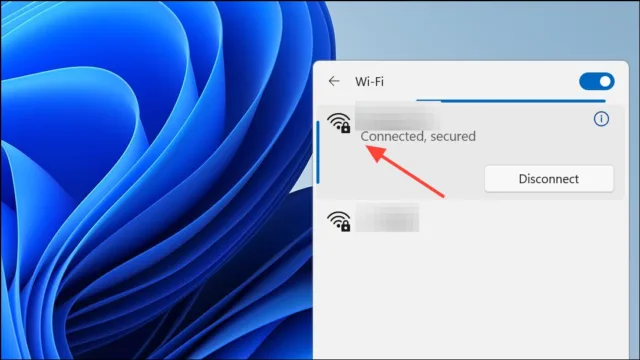 انتخاب شبکه Wi-Fi